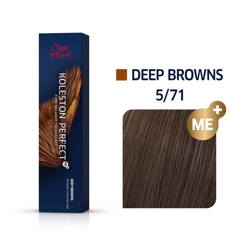 Wella Professionals Koleston Perfect Me+ Стойкая краска для волос 5/71 Грильяж, 60 мл  #1