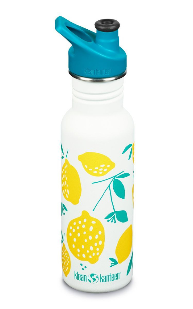 Бутылка Klean Kanteen Classic Narrow Sport 18oz (532 мл) Lemons #1