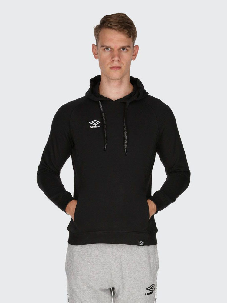 Толстовка UMBRO Uma213M601-01 Logo Hoodie #1