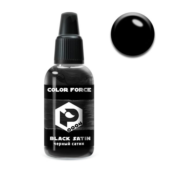 Краска Pacific88 Черный сатин (black satin) #1
