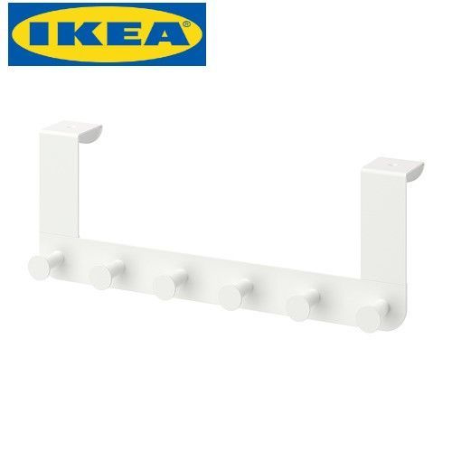 Вешалка ЭНУДДЭН ИКЕА (ENUDDEN IKEA), 35x13 см, вешалка на дверь, белая  #1