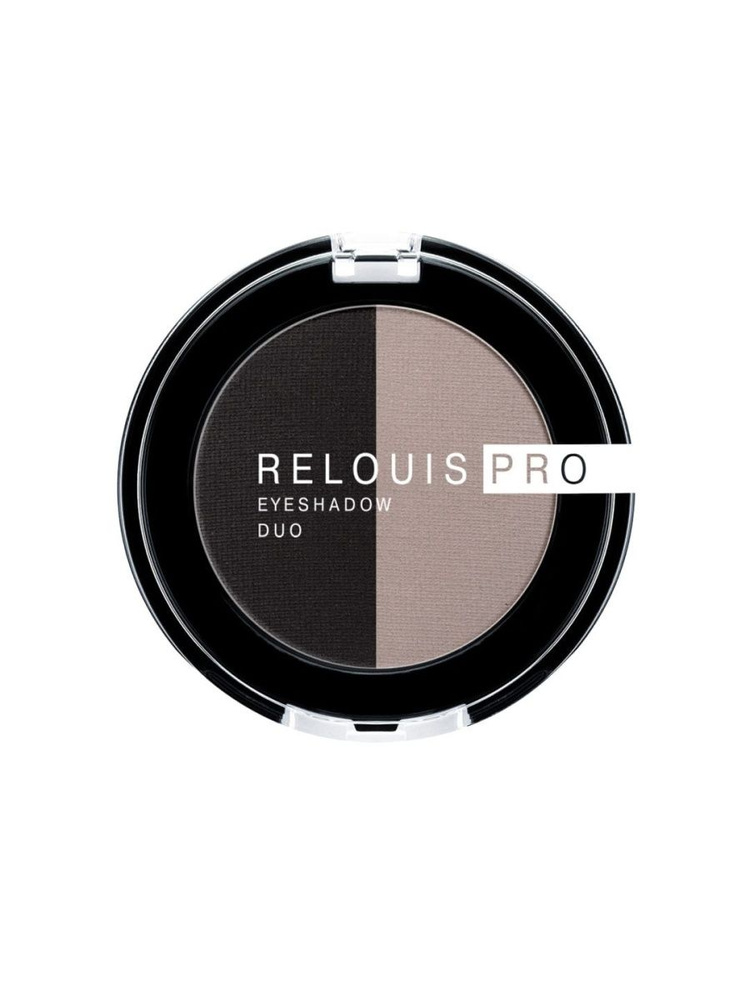 Тени для век RELOUIS PRO eyeshadow duo #1