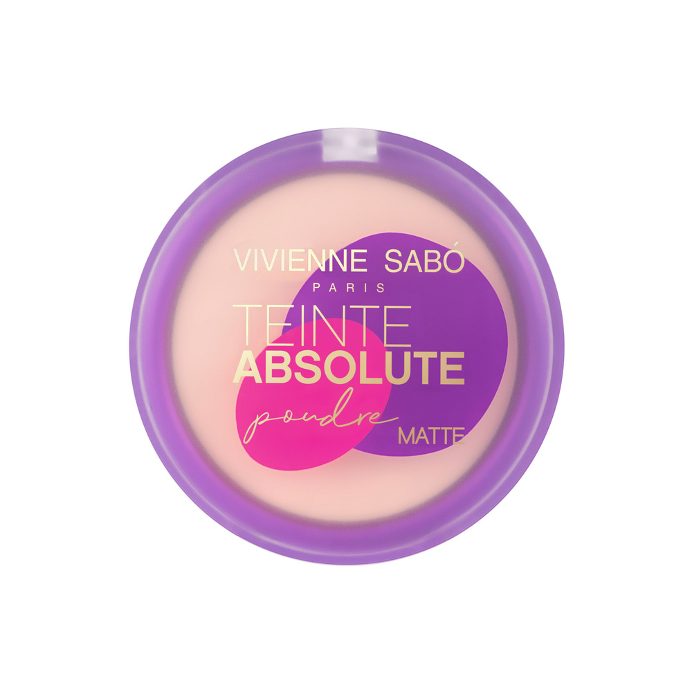 Пудра для лица Vivienne Sabo Teinte Absolute, матирующая, тон 01, 6г #1