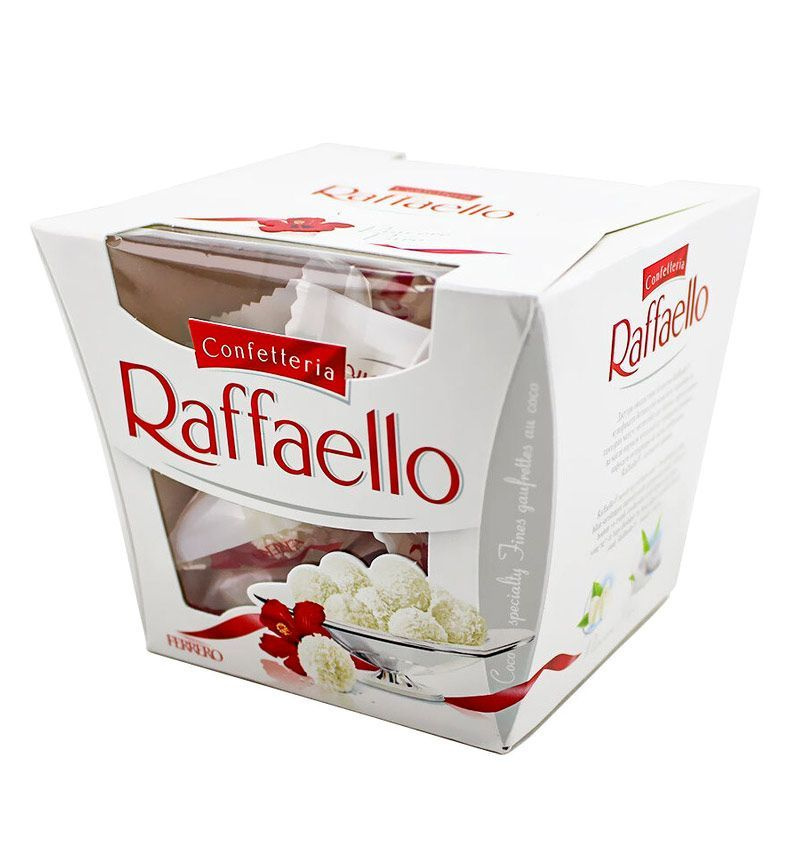 Конфеты Raffaello миндаль и кокос, 150г #1