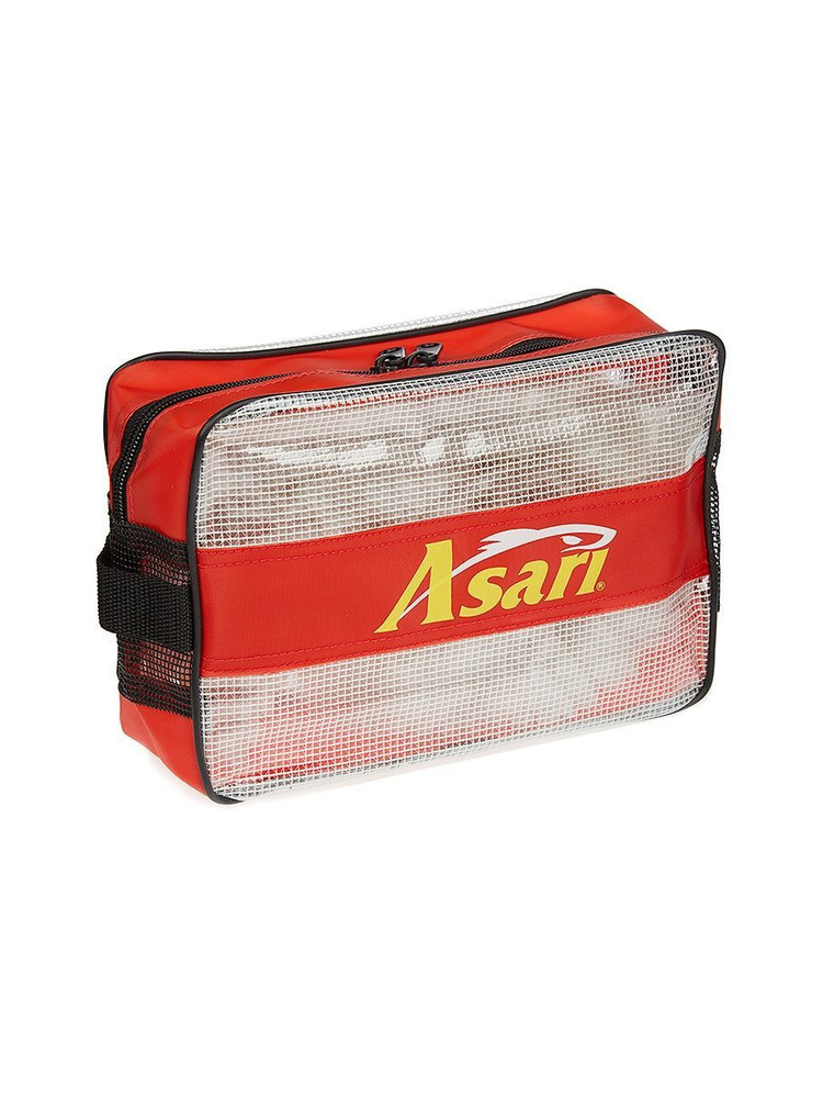 Сумка ASARI 8201 Red Small/ хранение сначтей, приманок, прикормки/ рыболовная сумка  #1