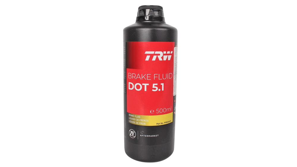 Жидкость тормозная PFB550 DOT-5 TRW 500мл #1