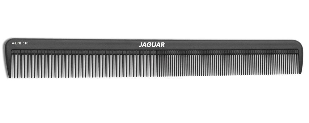 Расческа универсальная JAGUAR Ionic A-Line, 21,6 см, антистатическая, черная A510  #1