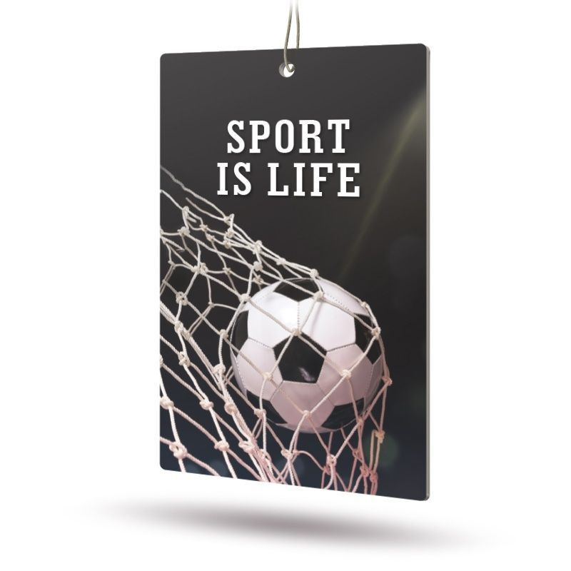 Ароматизатор в машину бумажный Sport is Life Citrus Цитрус #1