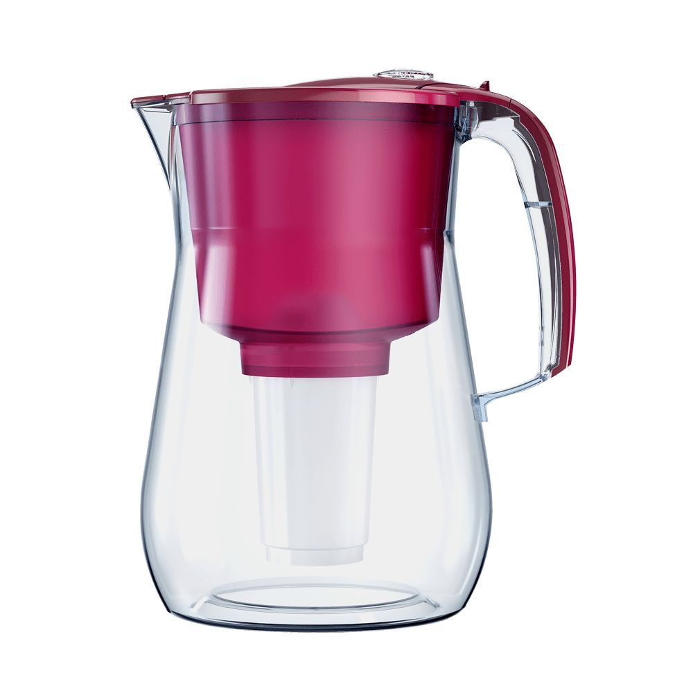Кувшин для воды с фильтром Аквафор Прованс, 4.2 л, вишневый  #1