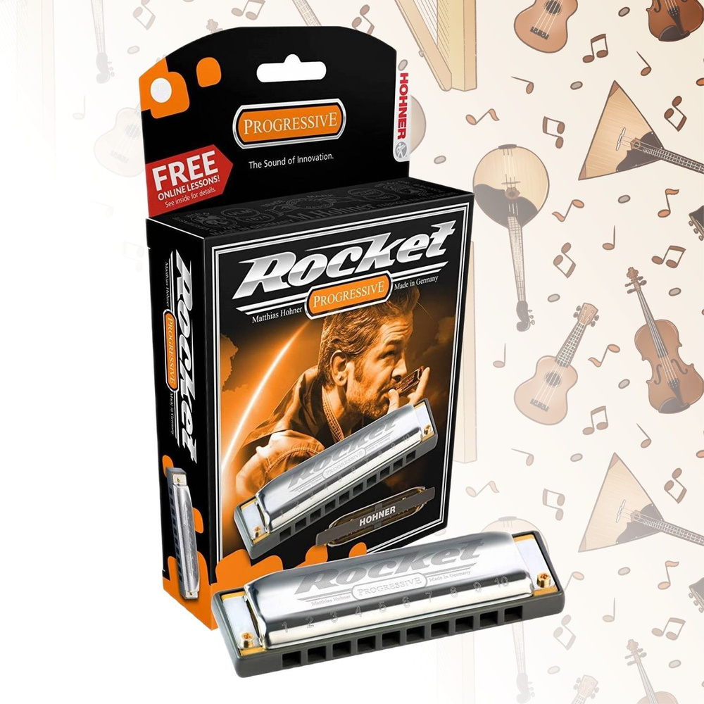 Губная гармоника диатоническая HOHNER Rocket 2013/20 C #1