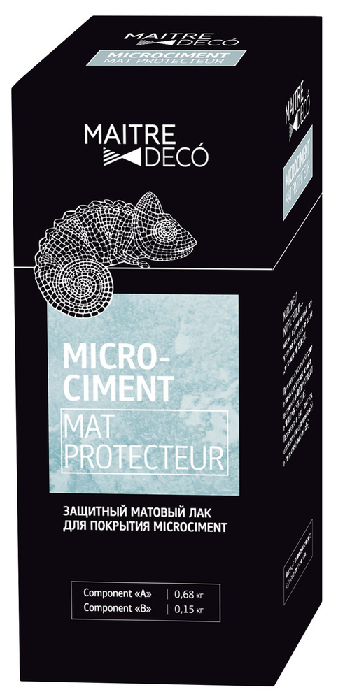 Защитный лак Deco Microciment Protecteur 2 компонента 0.83 кг #1