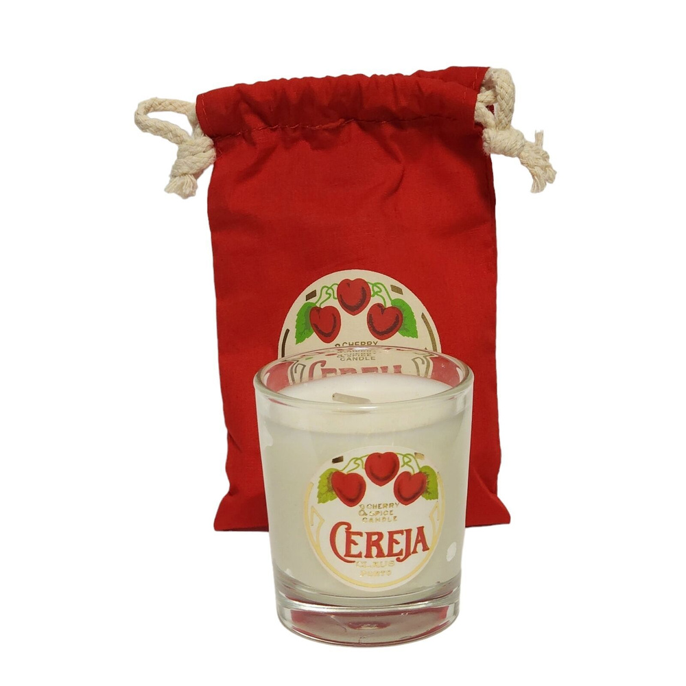 Claus Porto Свеча Voga Scented Candle Cereja Cherry & Spice Scented Candle 70g #1