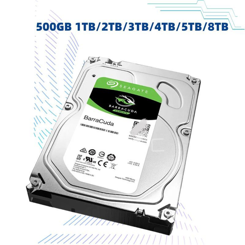 3 ТБ Внутренний жесткий диск BarraCuda (BarraCuda 3TB ST3000DM007 ...