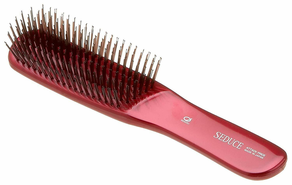 IKEMOTO SEN-705R SEDUCE / Японская массажная расческа для волос для укладки феном, для расчесывания мокрых #1