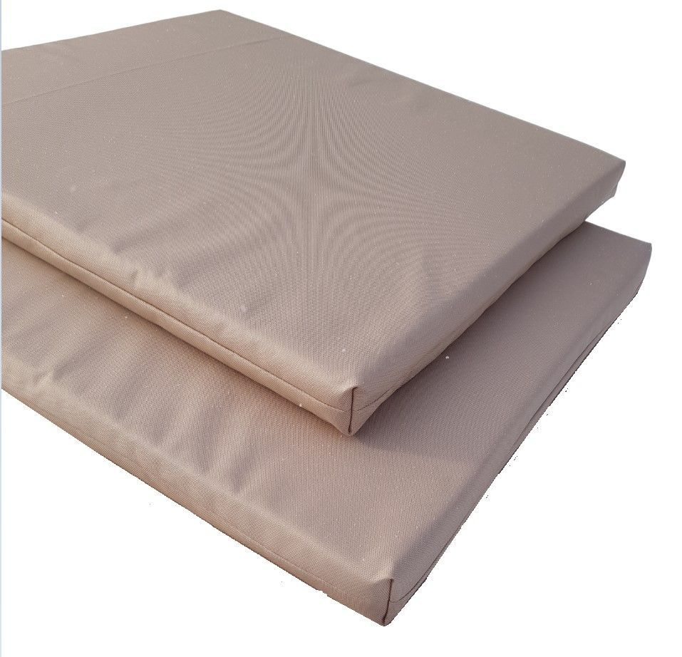 Комплект подушек для 2-х местного дивана Альтернатива, цвет бежевый  #1