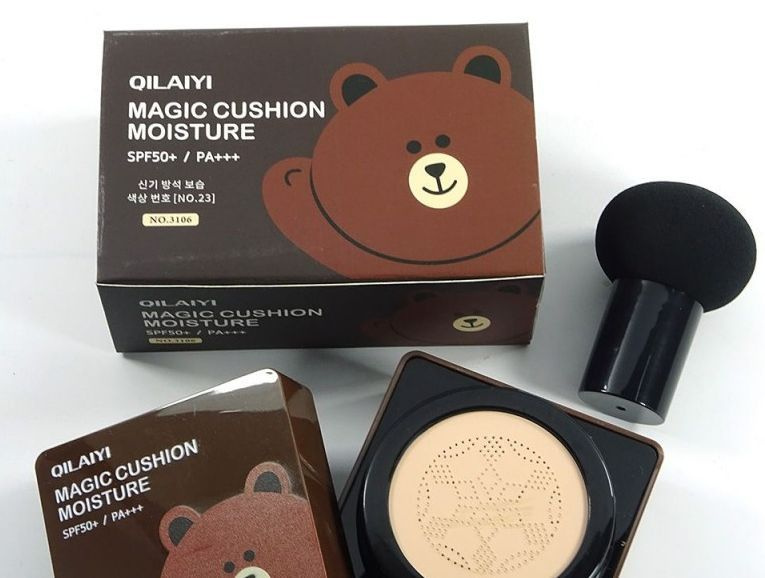 Кушон QILAIYI Magic Cushion Moisture SPF50+/PA+++ #1