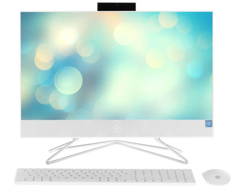 HP 21,5" Моноблок 22-df0097ur (463J5EA) (Intel Celeron J4025, RAM 4 ГБ, SSD 128 ГБ, Без видеокарты, Без #1