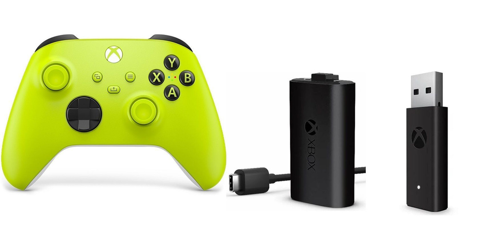 Геймпад Microsoft беспроводной Series S / X / Xbox One S / X Wireless Controller Electric Volt (Model: #1