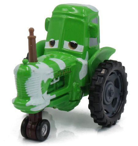 Коллекционная литая металлическая машинка из мультфильма "Тачки" (Cars) Трактор  #1