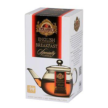 Чай чёрный Избранная классика. Английский завтрак , Basilur, 10 саше*4 г, Шри-Ланка 1шт  #1