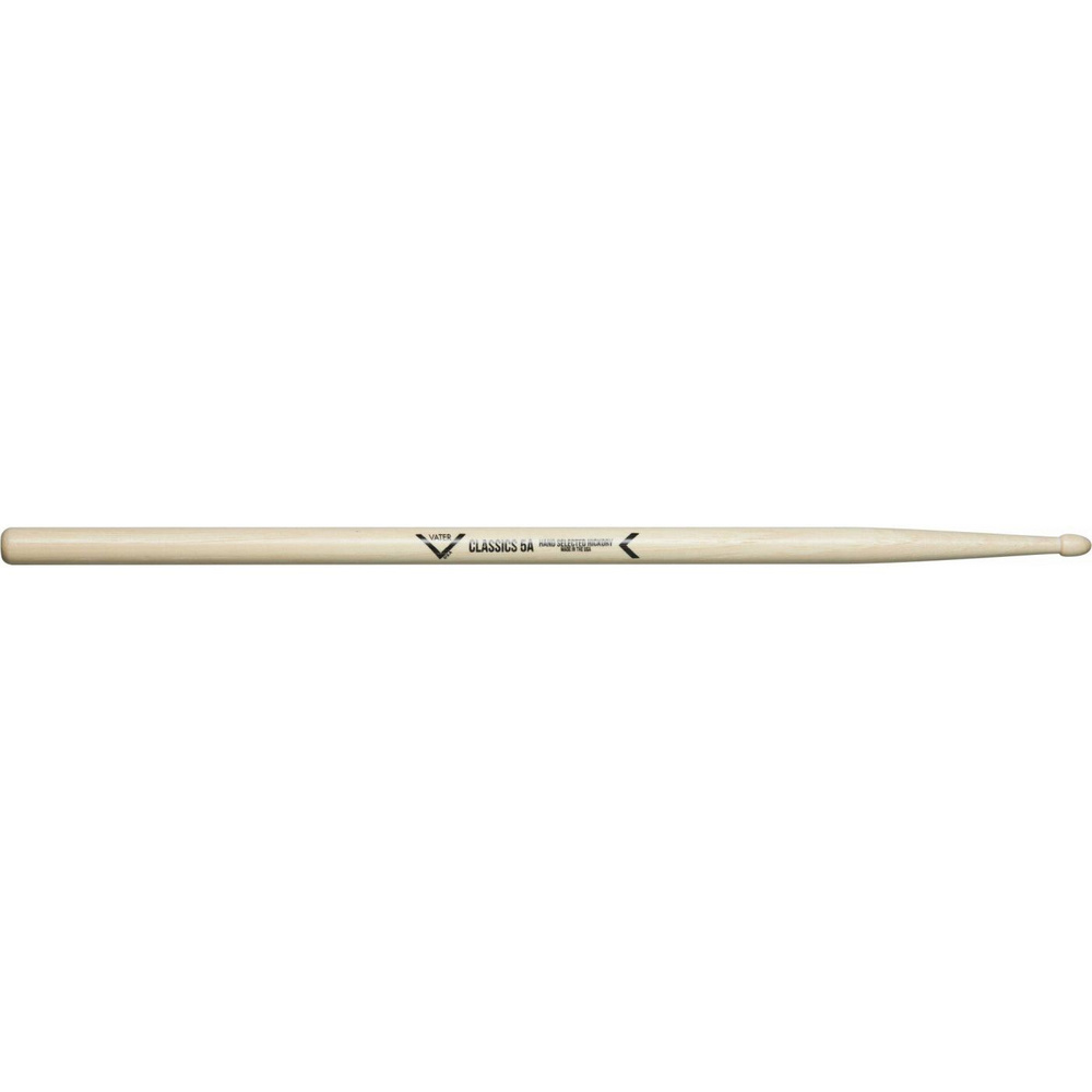 Барабанные палочки 5A VATER VHC5AW Classic, деревянный наконечник  #1