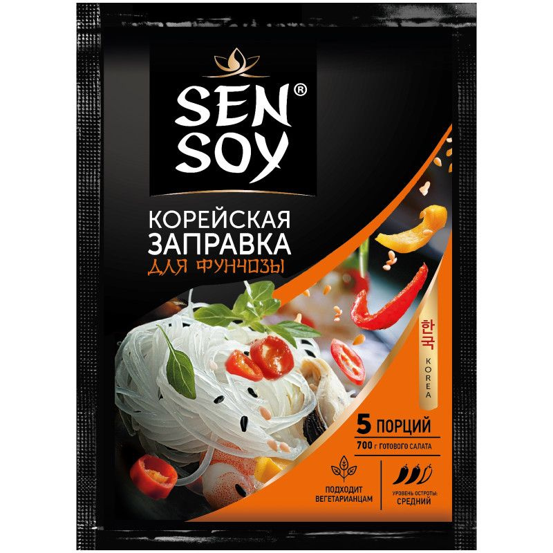Корейская заправка для фунчозы, Sen Soy, 1 шт. по 80 г. #1