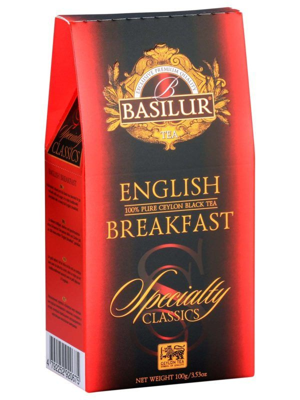 Чай Basilur Избранная классика Английский завтрак черный, 100г  #1