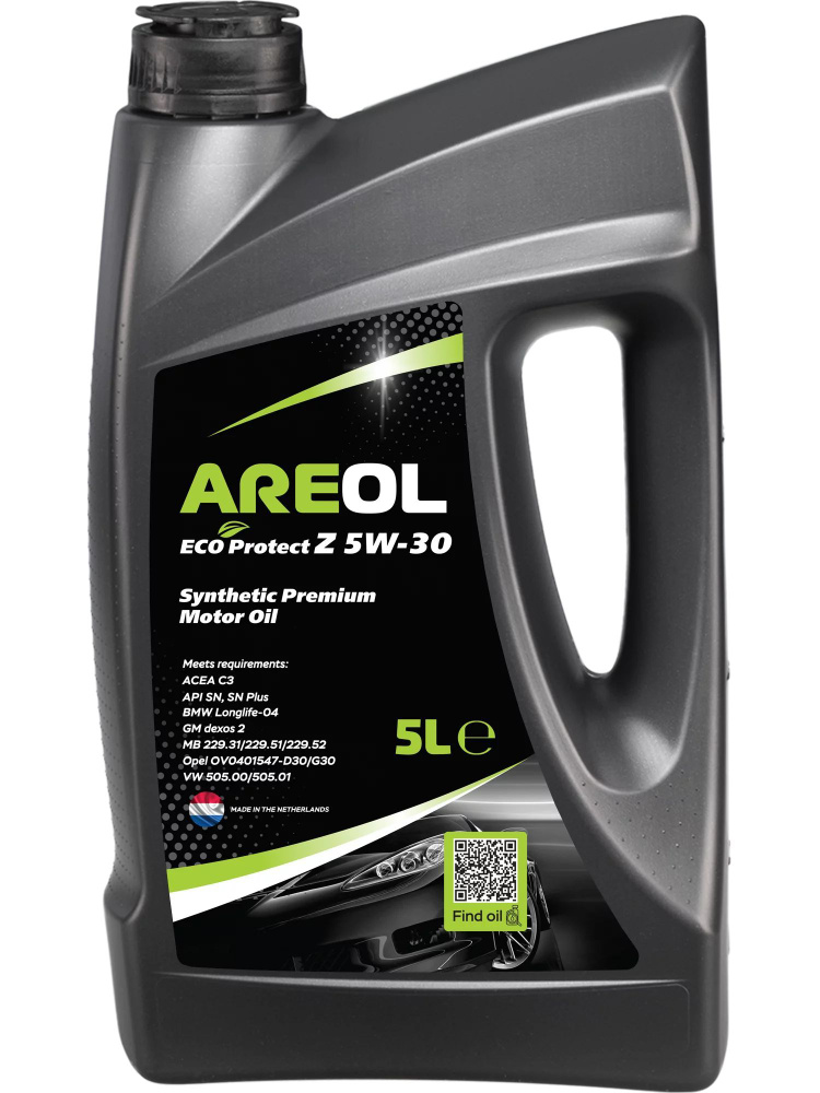 AREOL Eco Protect Z 5W-30 Масло моторное, Синтетическое, 5 л #1
