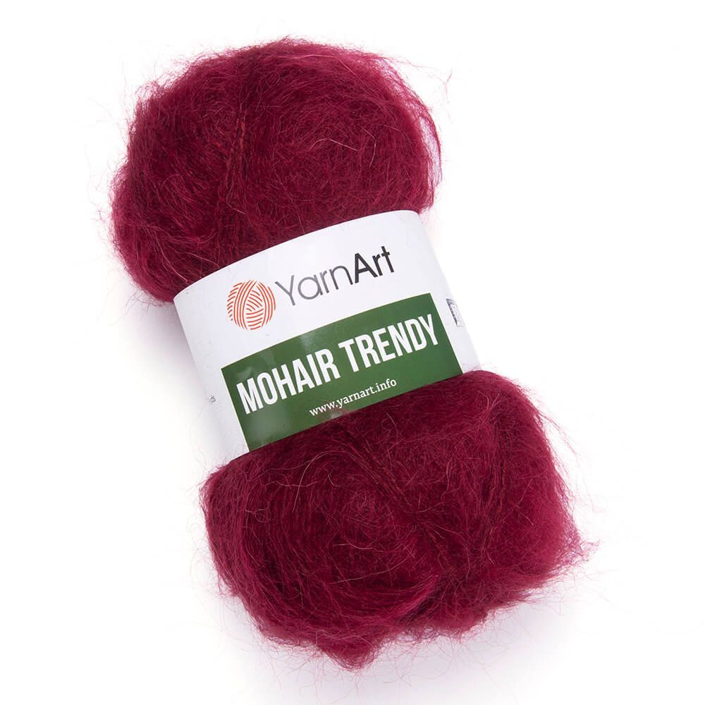 Пряжа для вязания YarnArt Mohair Trendy (ЯрнАрт Мохер Тренди), 50% мохер, 50% акрил, 100г, 220м, 5 мотков #1