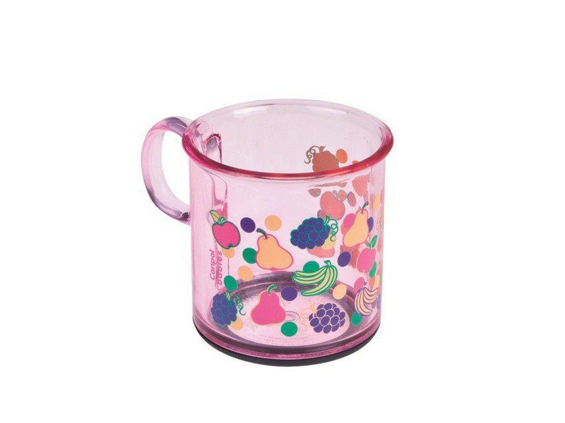 Чашка Canpol с нескользящим дном, 170 мл розовый #1