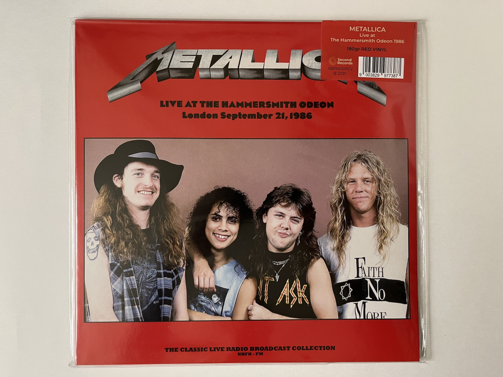 Виниловая пластинка Metallica - Live At The Hammersmith Odeon (London September 21, 1986)  #1