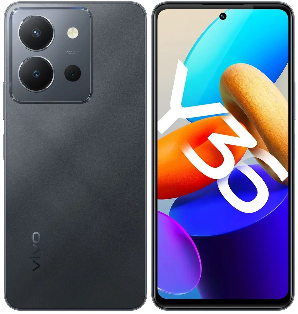 Vivo Смартфон Y36 8/128 ГБ, черный #1