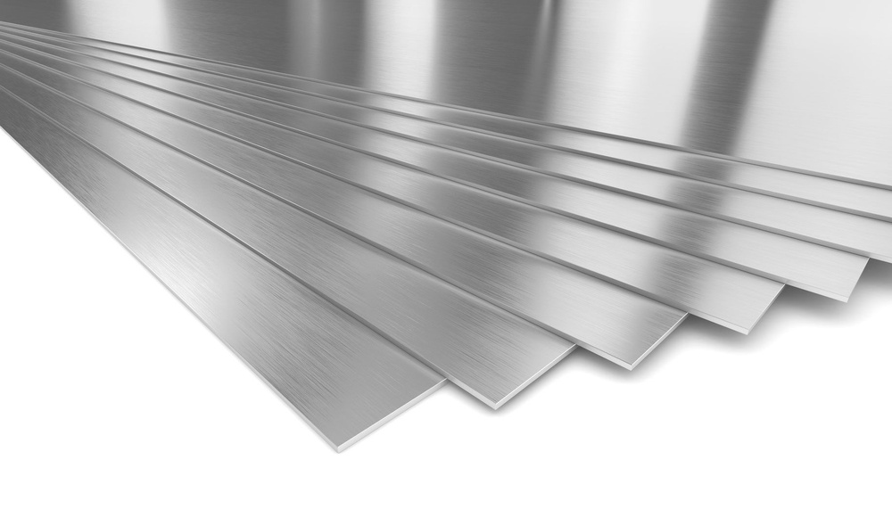 Лист Алюминиевый гладкий АД1Н, толщина 0,5 мм, размер 600x1000мм, Твердый нагартованный  #1