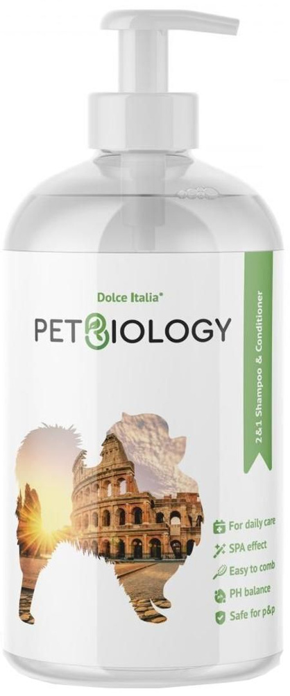 PETBIOLOGY Dolce Italia шампунь-кондиционер для собак и щенков, ароматы Италии, 300 мл  #1