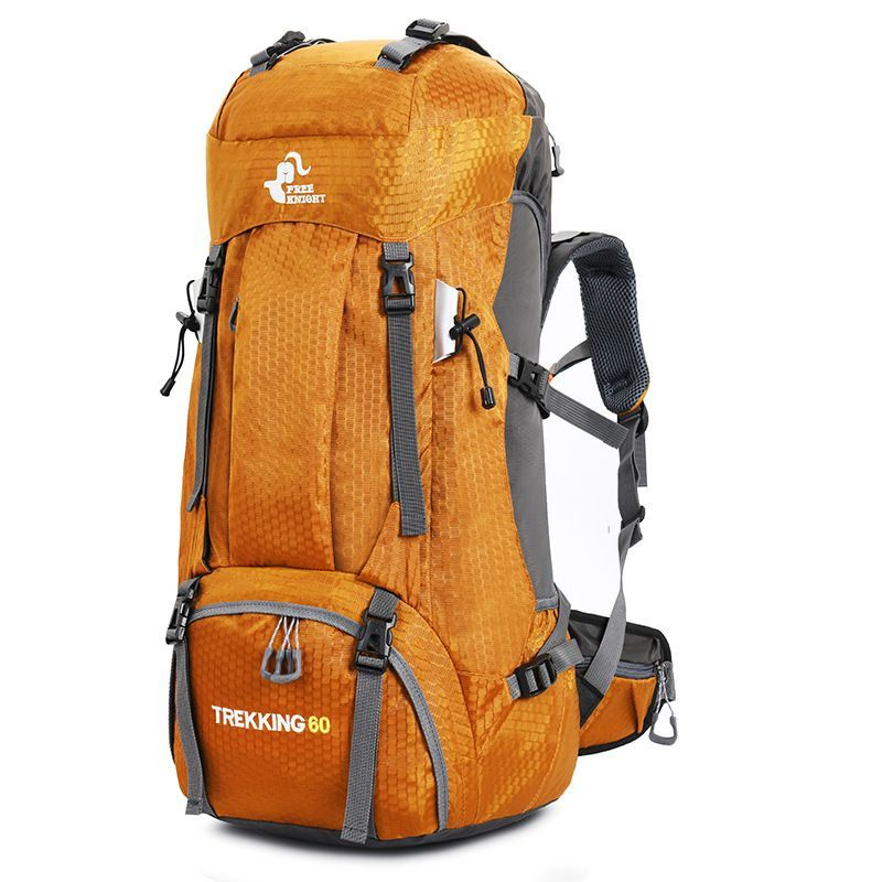 Походный Кемпинговый Туристический рюкзак Free Knight Trekking 60 Оранжевый  #1