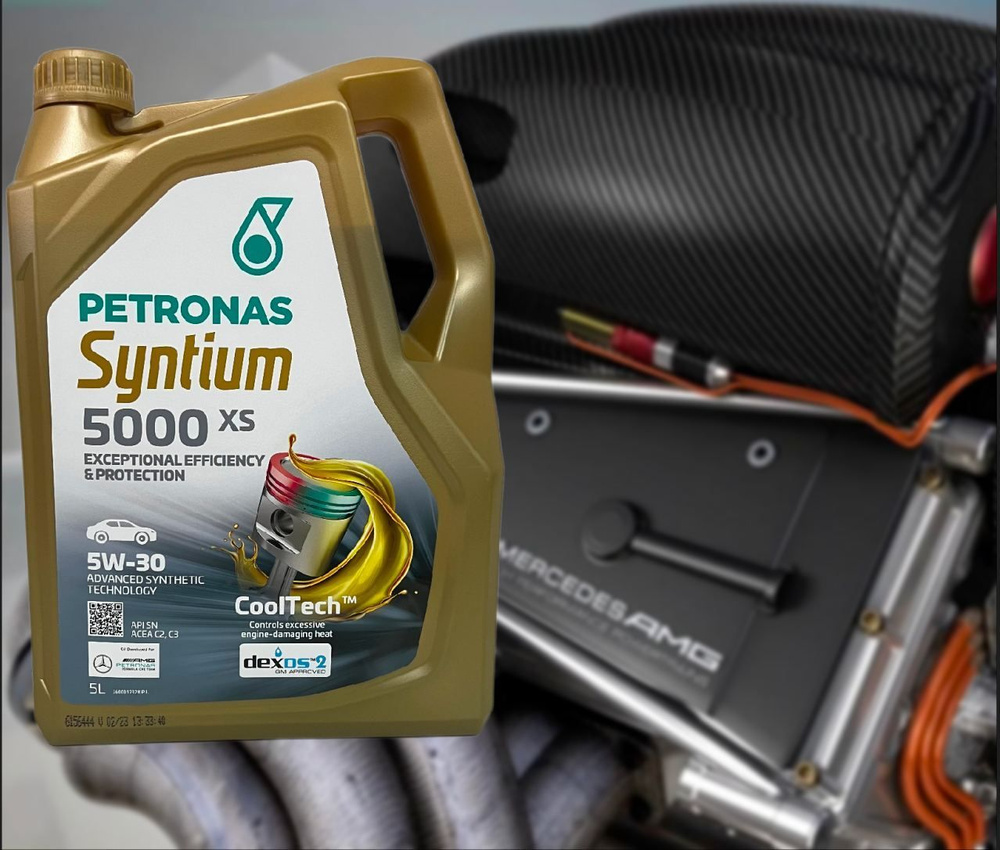 PETRONAS SYNTIUM 5000 XS 5W-30 Масло моторное, Синтетическое, 5 л #1