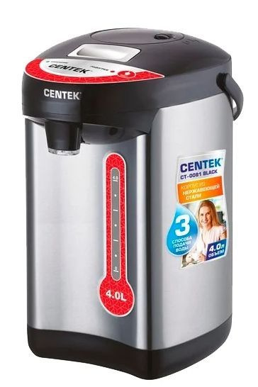 Термочайник Centek CT-0081 4,0л, 850 Вт, корпус из нерж стали #1