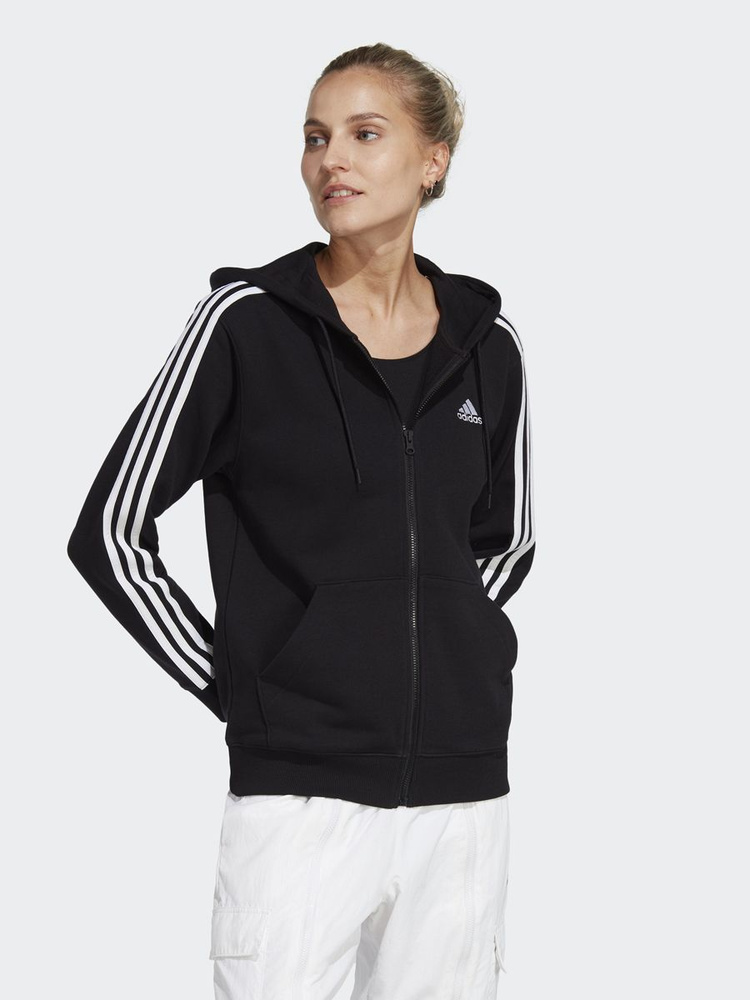 Толстовка adidas Sportswear W 3S Ft Fz R Hd #1