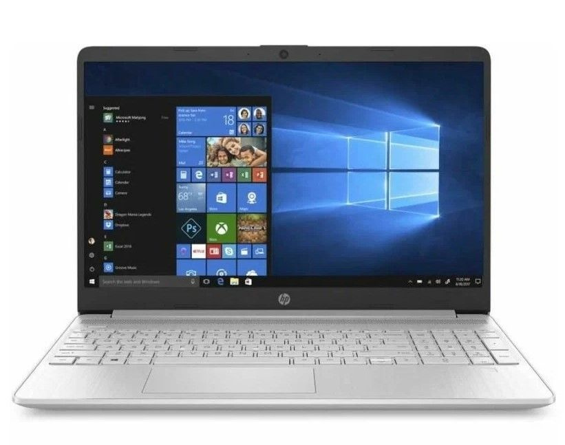 HP 15s-eq2039ur (4A724EA) Ноутбук 15.6", AMD Ryzen 5 5500U, RAM 8 ГБ, SSD 528 ГБ, AMD Radeon Vega 7, #1