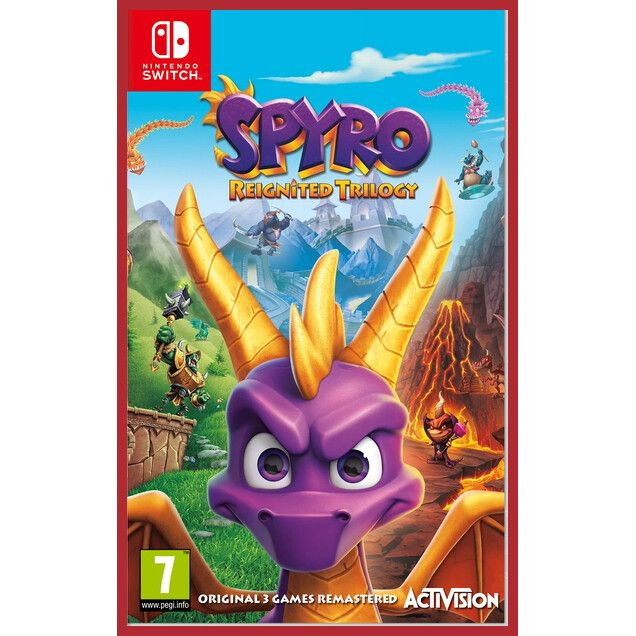 Nintendo switch spyro cheap