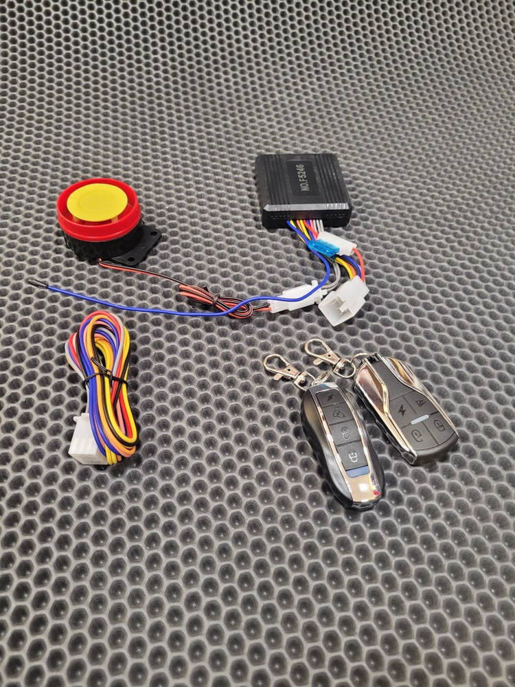 Сигнализация с дистанционным запуском (автозапуск) для мототехники ...