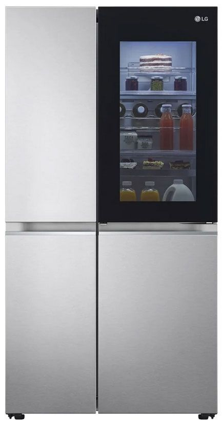 LG Холодильник GC-Q257CAFC, серебристый, темно-серый #1