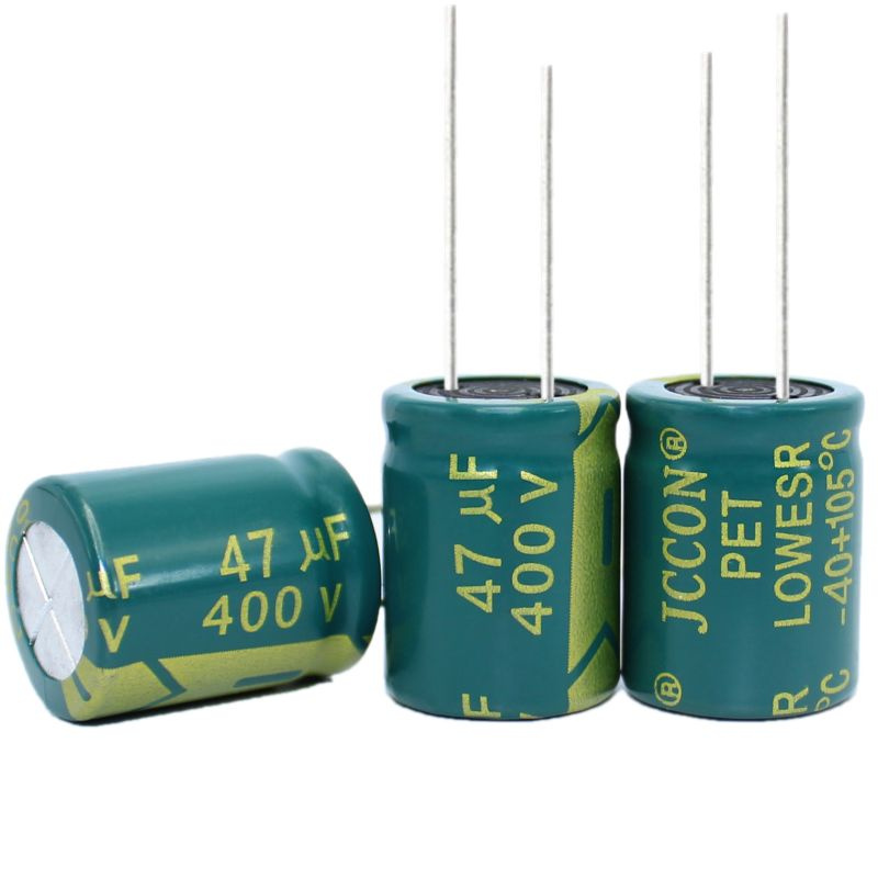 400 В 47 мкФ высокочастотный алюминиевый конденсатор с низким ESR 47uF ...
