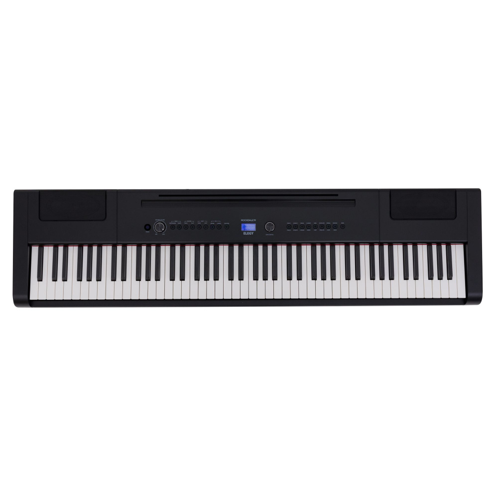Цифровое пианино ROCKDALE Elegy (RDP-4088) Black, 88 клавиш, полифония 64, 16 тембров, метроном, LCD #1