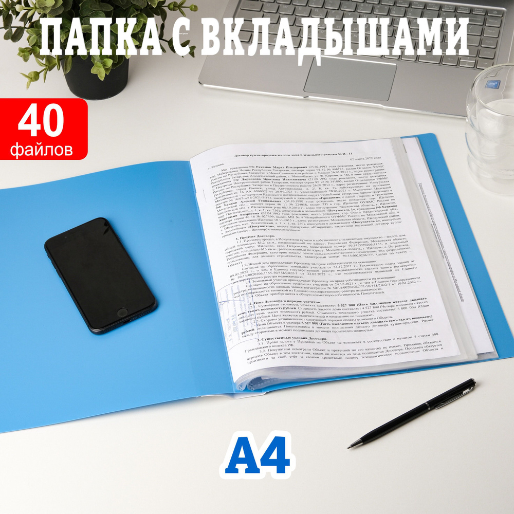 Kanzfile Папка с файлами A4 (21 x 29.7 см), 1 шт. - купить с доставкой по  выгодным ценам в интернет-магазине OZON (1081552923)