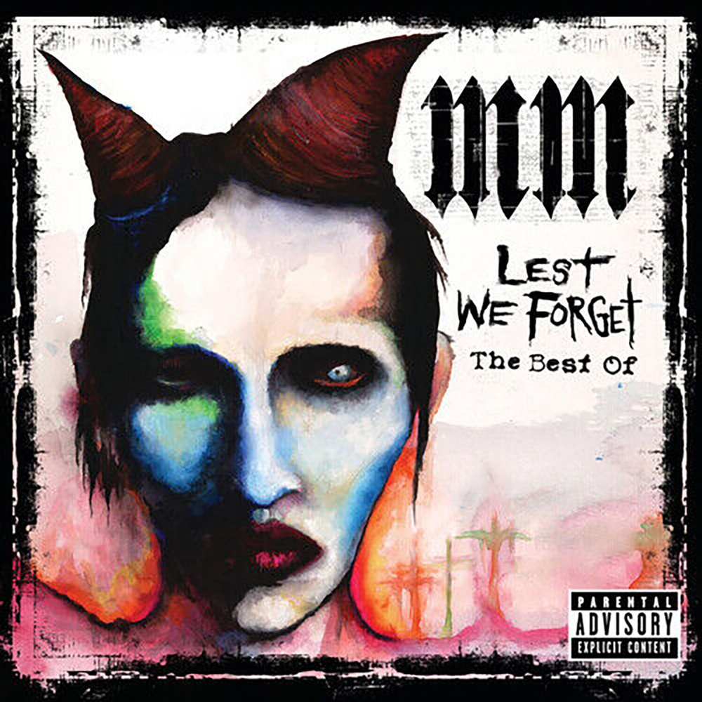 Marilyn Manson. Lest We Forget - The Best Of (CD) (EU Import) - новый запечатанный компакт-диск, импорт #1