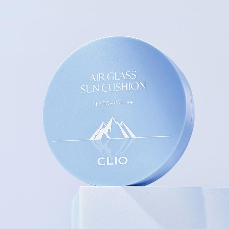 CLIO Солнцезащитный кушон для лица + запасной блок Airglass Sun Cushion Set SPF 50+, 25г  #1