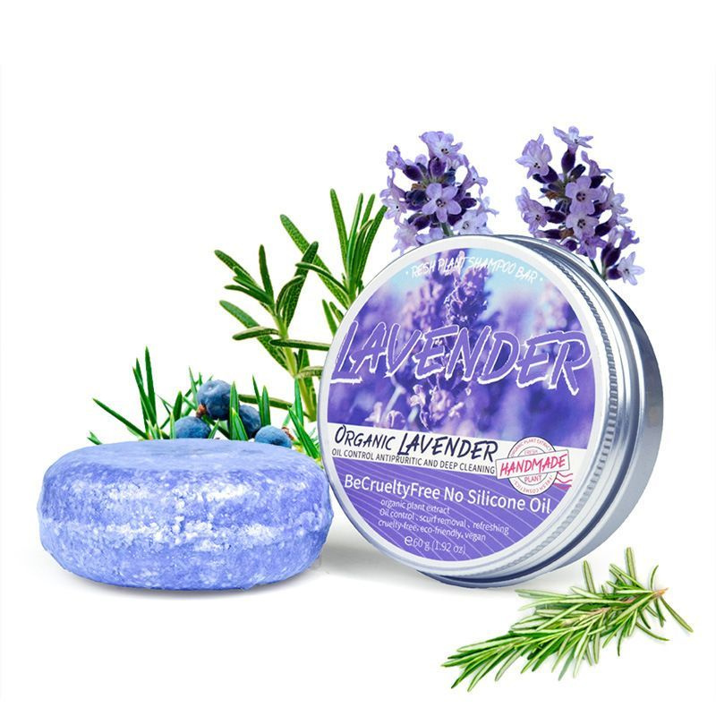 ORGANIC Lavender Твердый шампунь для волос с лавандойТвердый шампунь натуральный Лаванда  #1