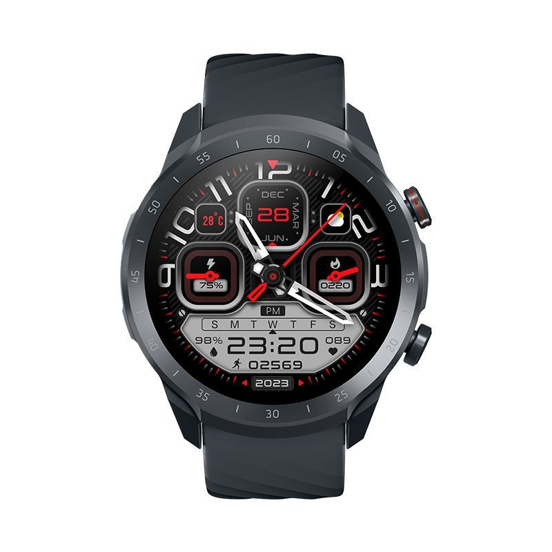 Mibro Умные часы Watch A2 (Xiaomi Ecosystem), (XPAW015, поддержка русского интерфейса), 35mm, Чёрный/Black #1