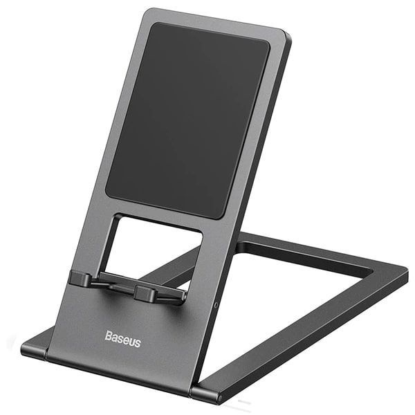 Держатель для смартфона Baseus Foldable Metal Desktop Holder #1